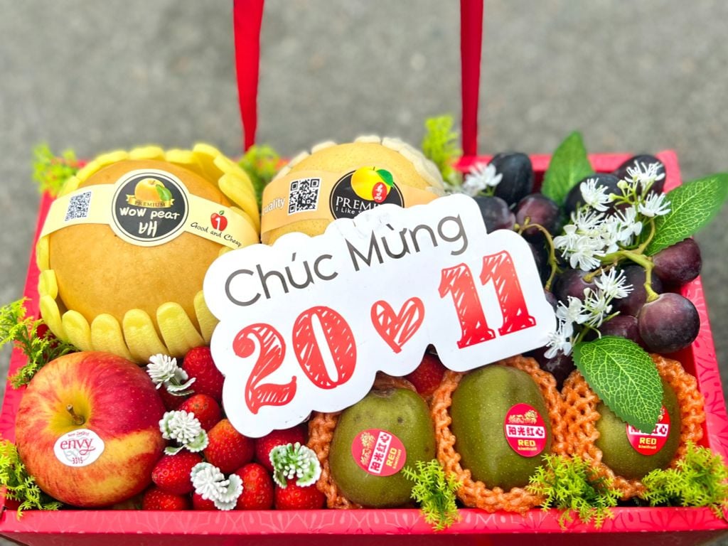 Giỏ Trái Cây Tặng Thầy Cô -03