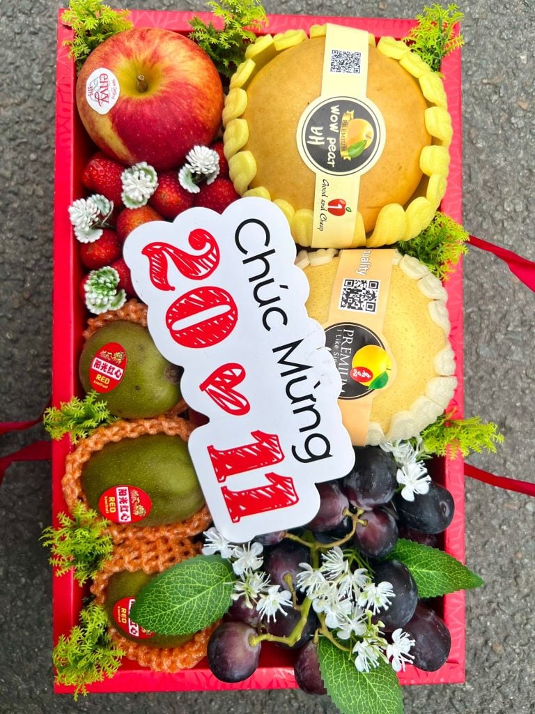 Giỏ Trái Cây Tặng Thầy Cô -03