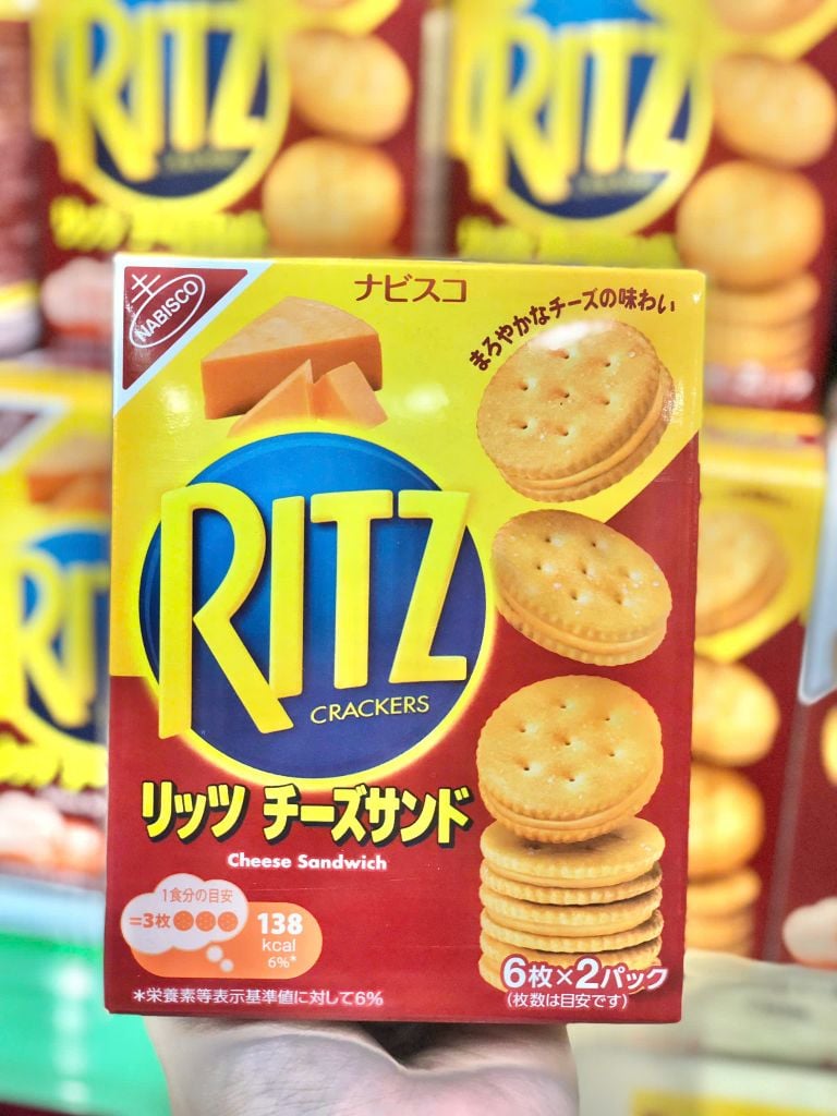 Bánh Quy Ritz Nhật 6 Cái x 2 - 106g - Cheese