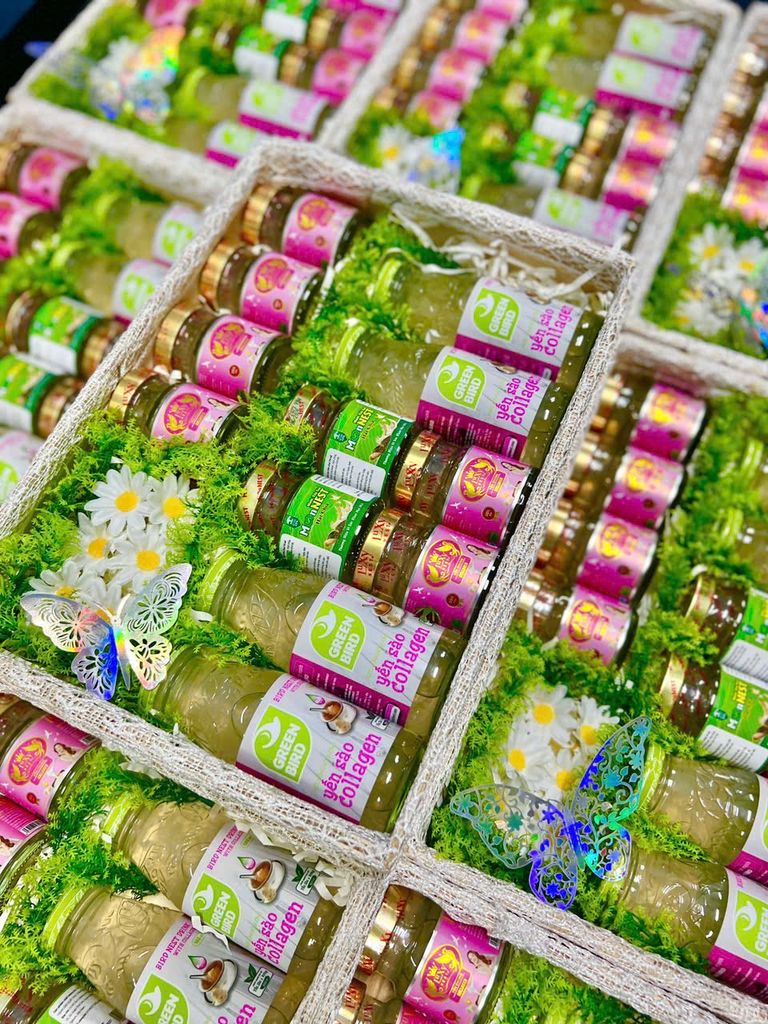 Set quà yến cao cấp tặng nhân viên ngày 8/3 - Set quà cao cấp