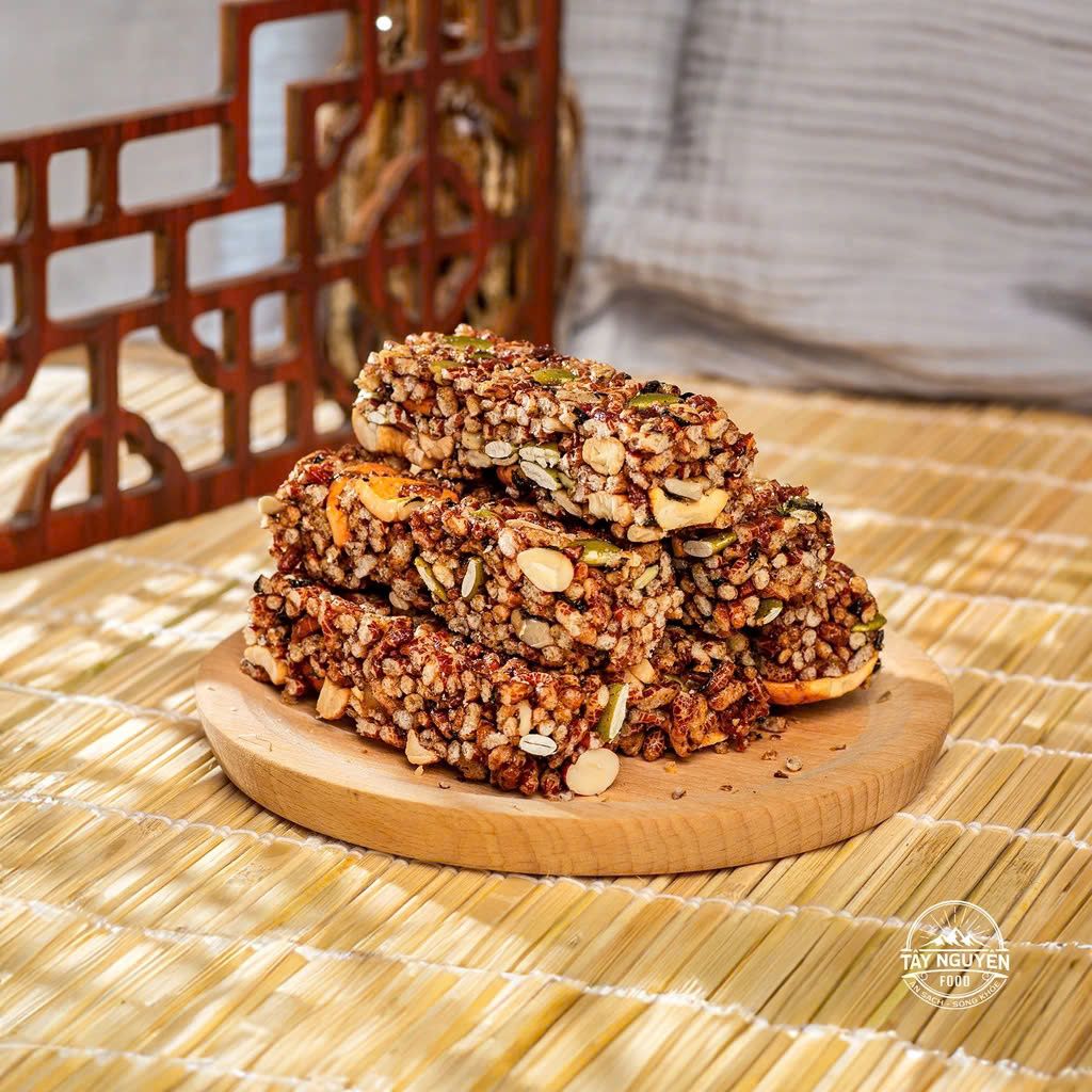 Thanh Gạo Lứt Hạt Óc Chó Gia Phát - 180g