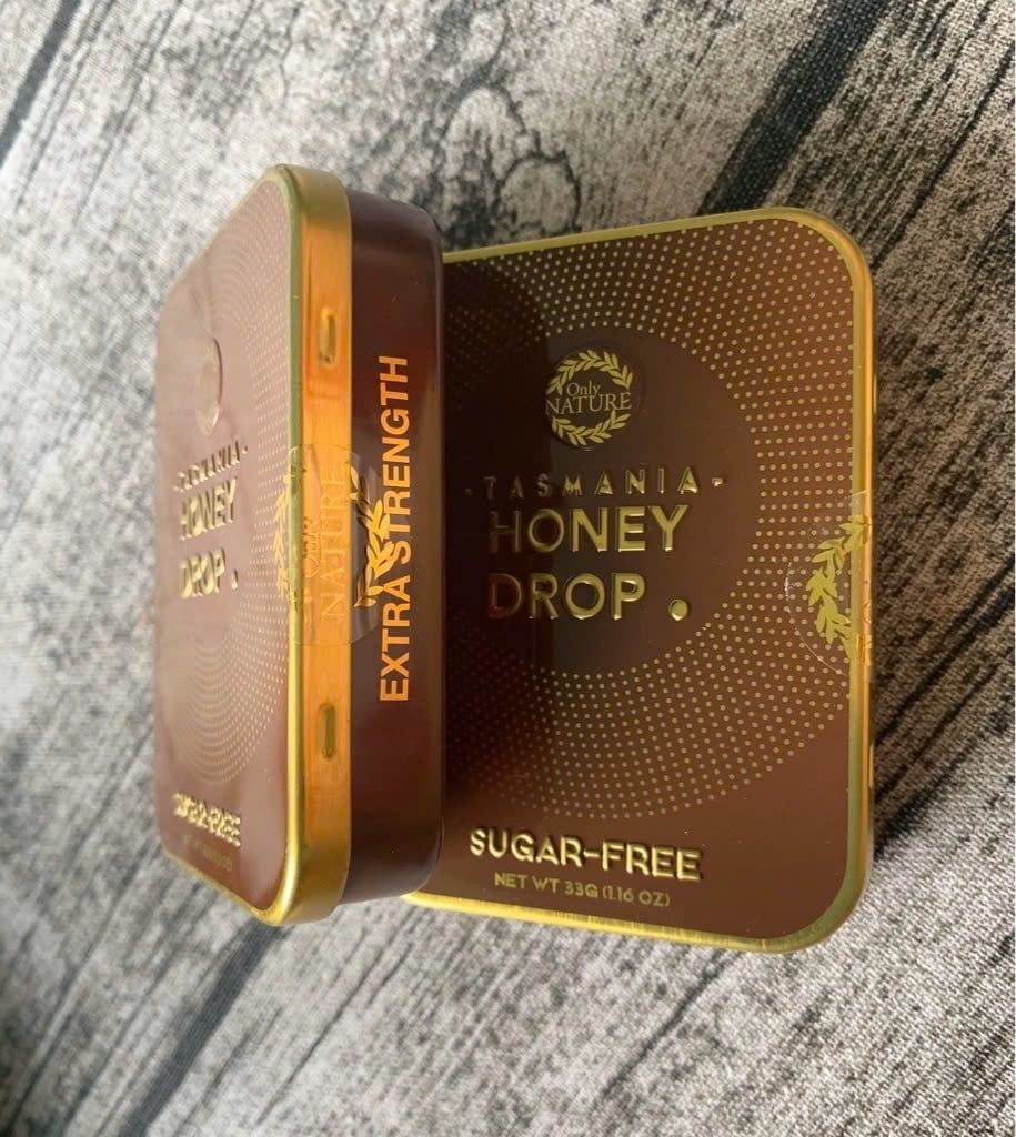 Kẹo Sả Nhân Mật Ong Không Đường Tasmania Honey - 33G
