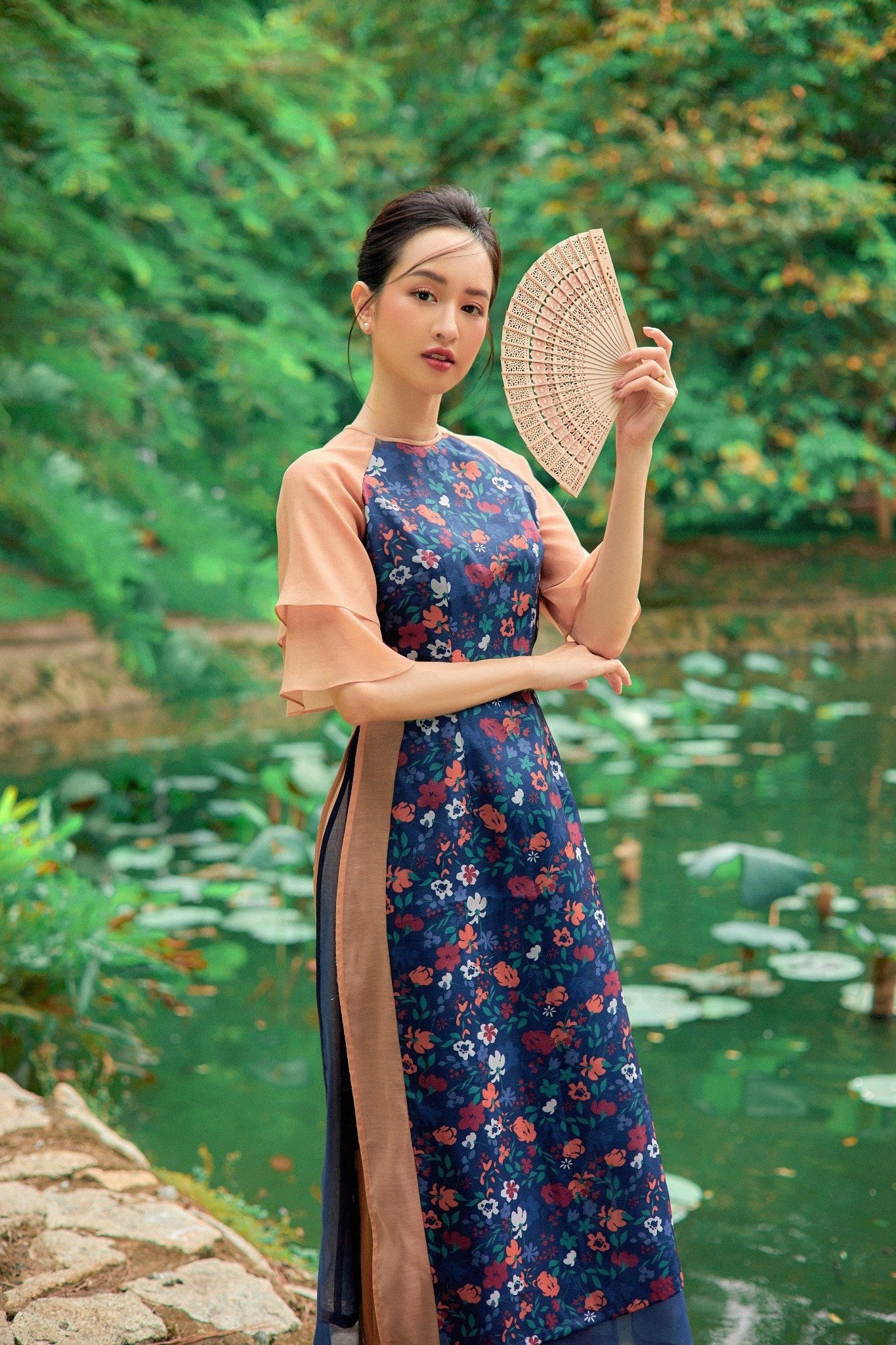 Quần Brown Culottes