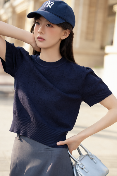  Áo Klyah Knit Top in Blue 