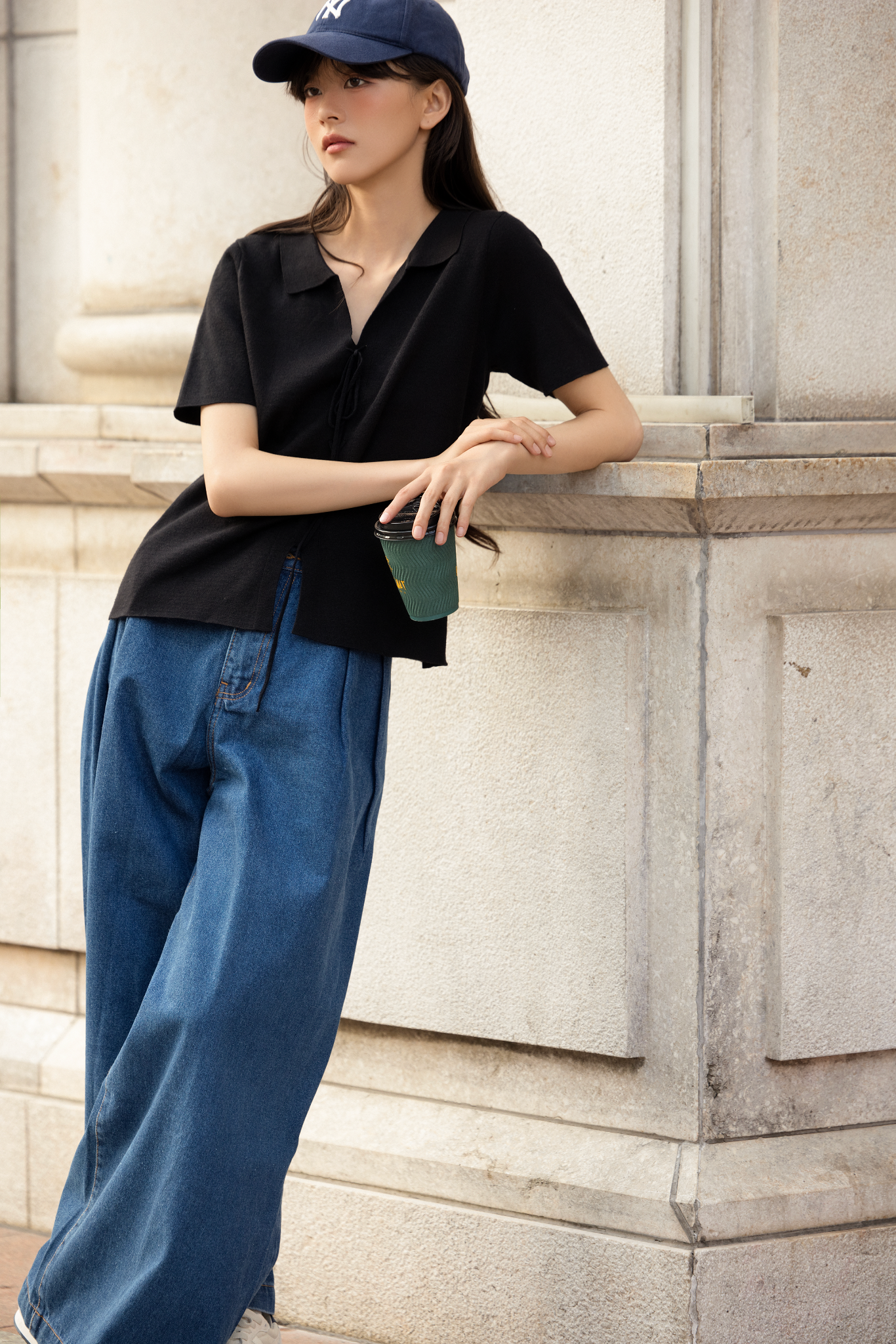 Áo Bexley Top in Black