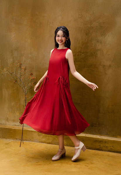  Arabella Dress in Red 