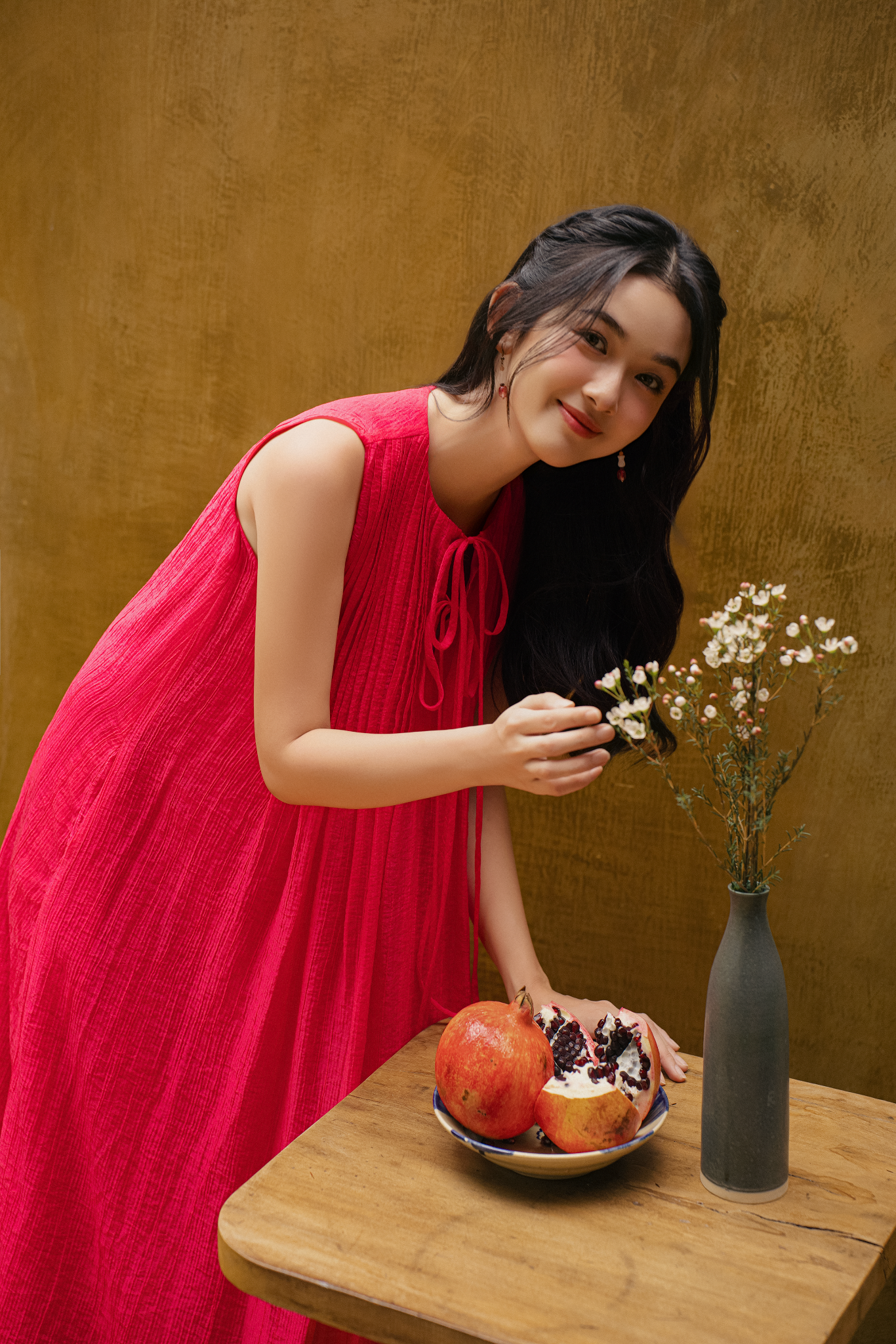 Zinnie Loose Dress in Pink