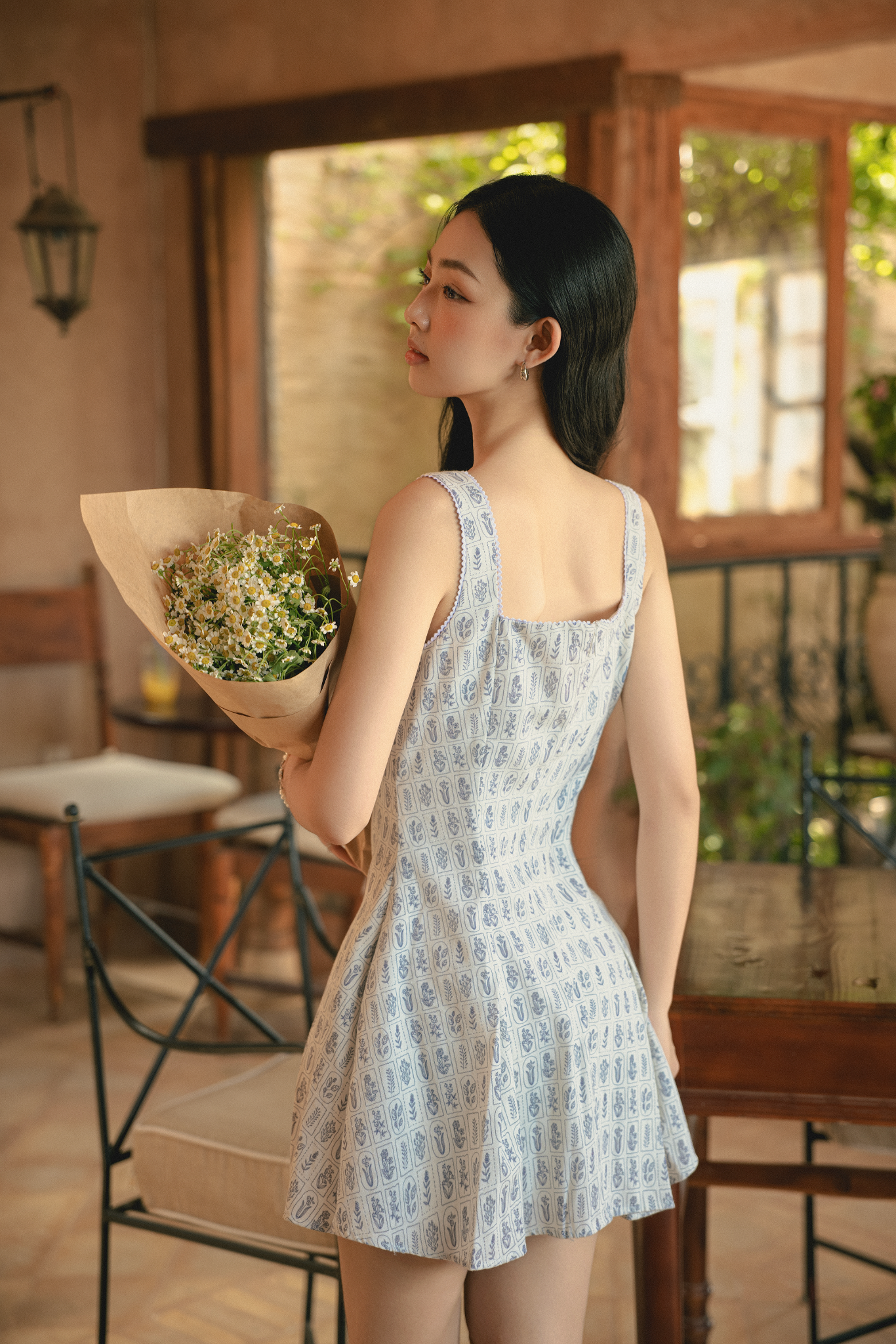 Kaveri Dress in White