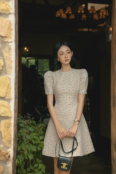  Preenie Dress in Beige 