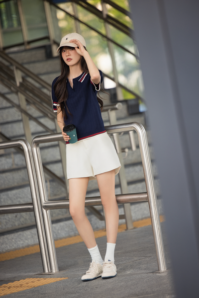  Áo Loxley Knit Top in Navy 