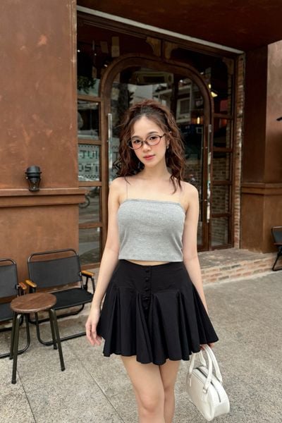  Áo Basic Cami Top in Gray 