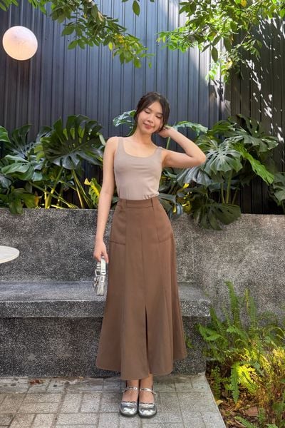  Áo Amee Top in Gray 