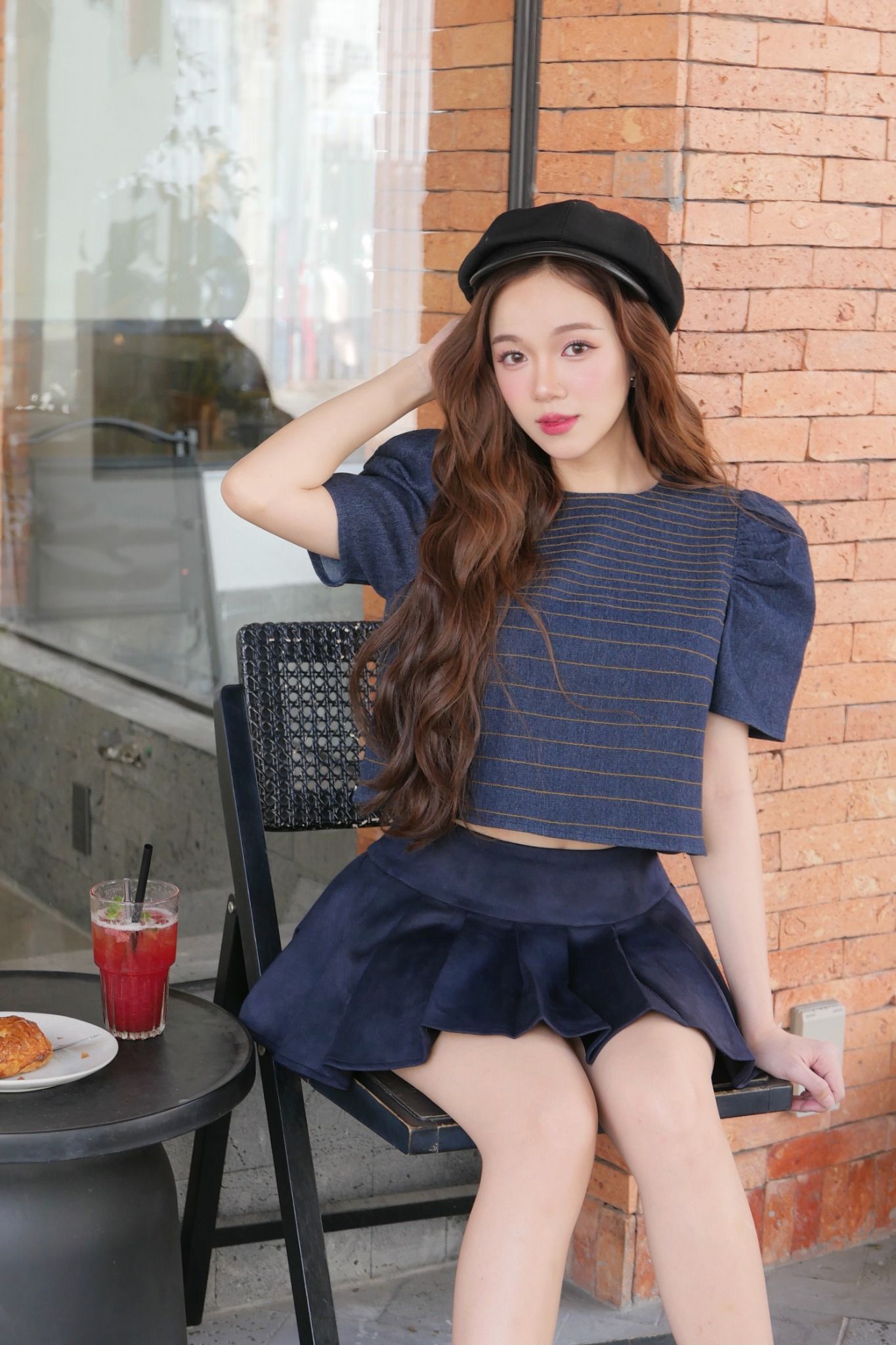 Áo Lined Eliska Top