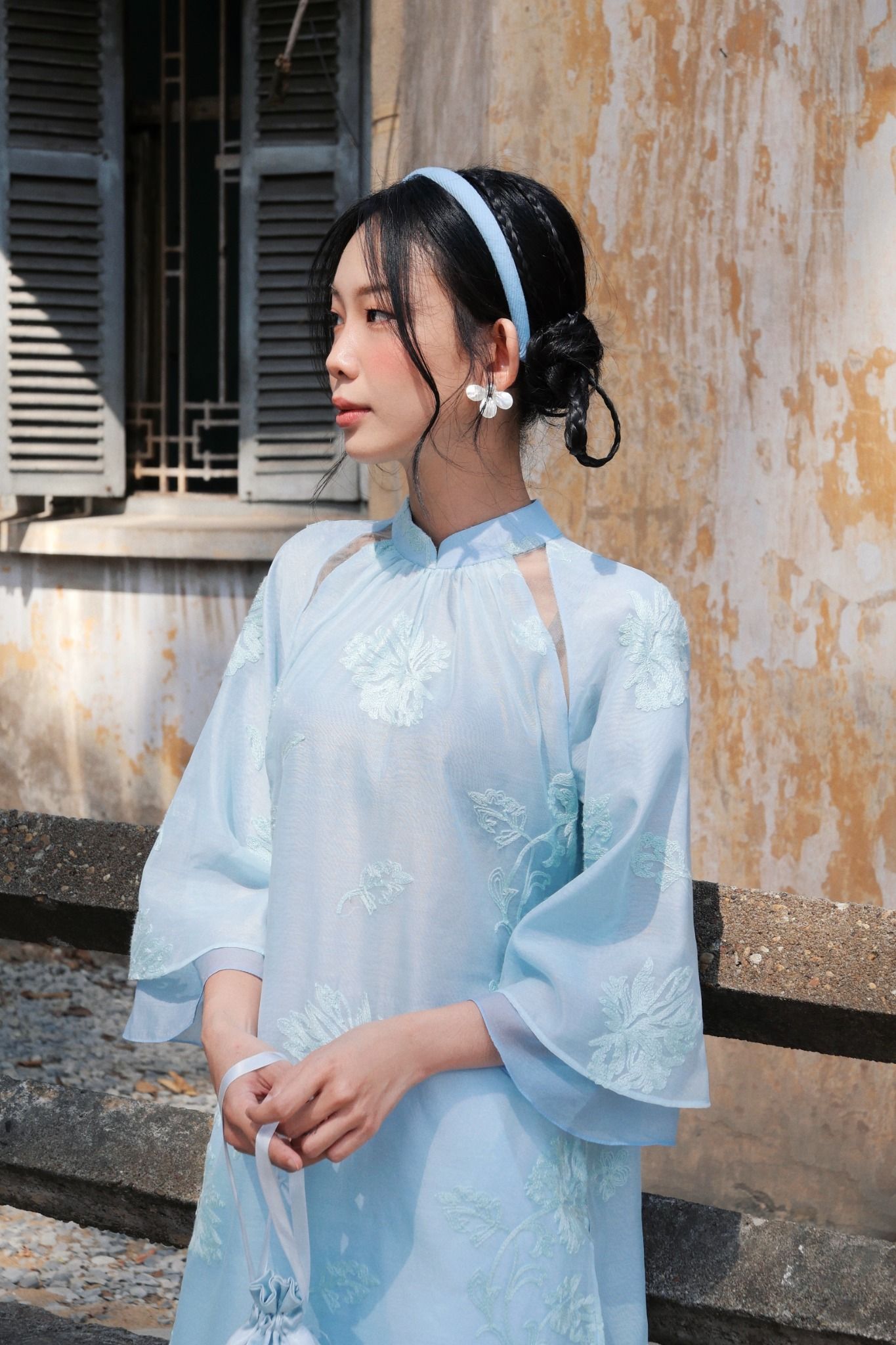 Áo Dài Giai Thi (Không kèm quần)