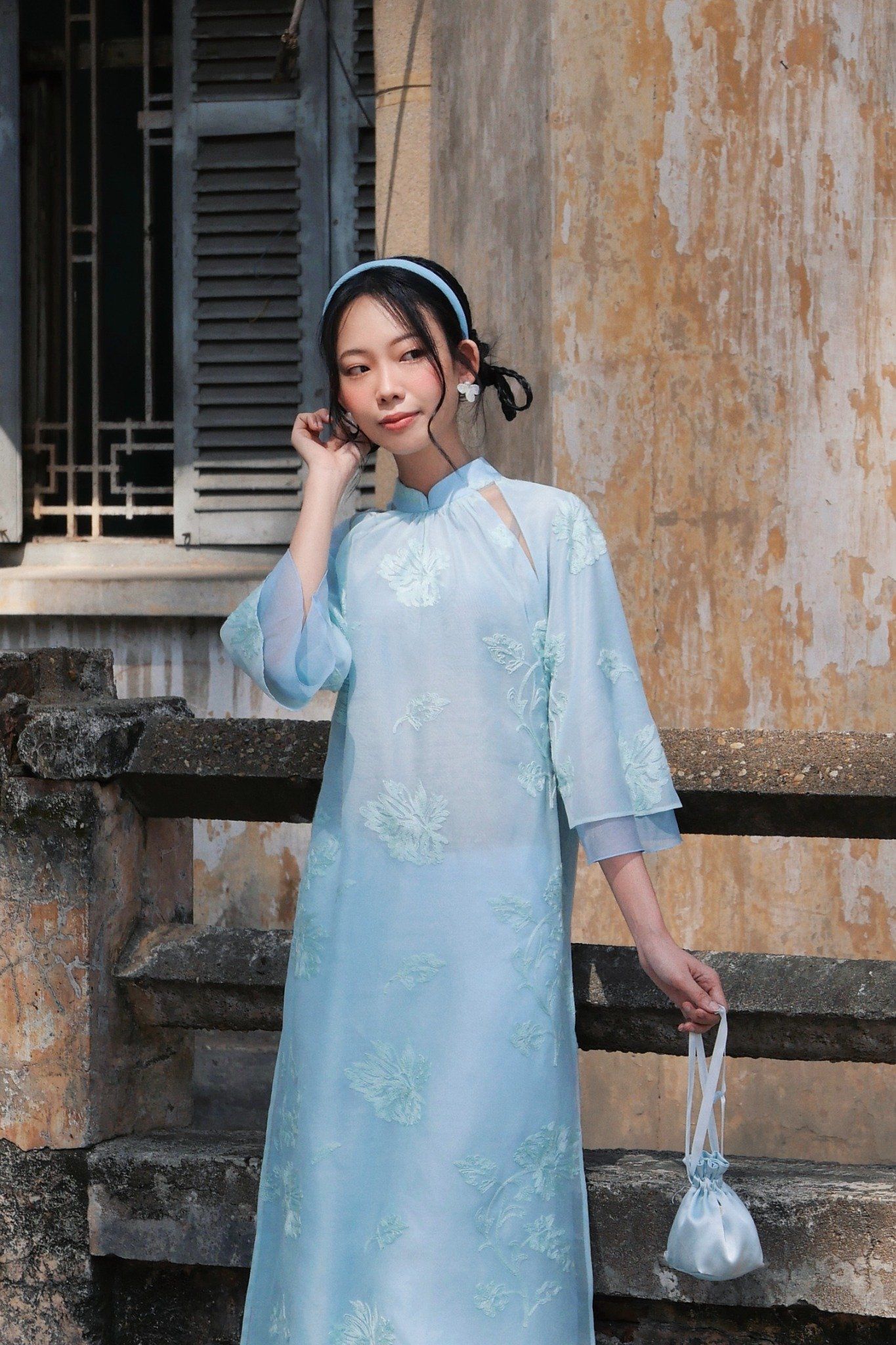Áo Dài Giai Thi (Không kèm quần)