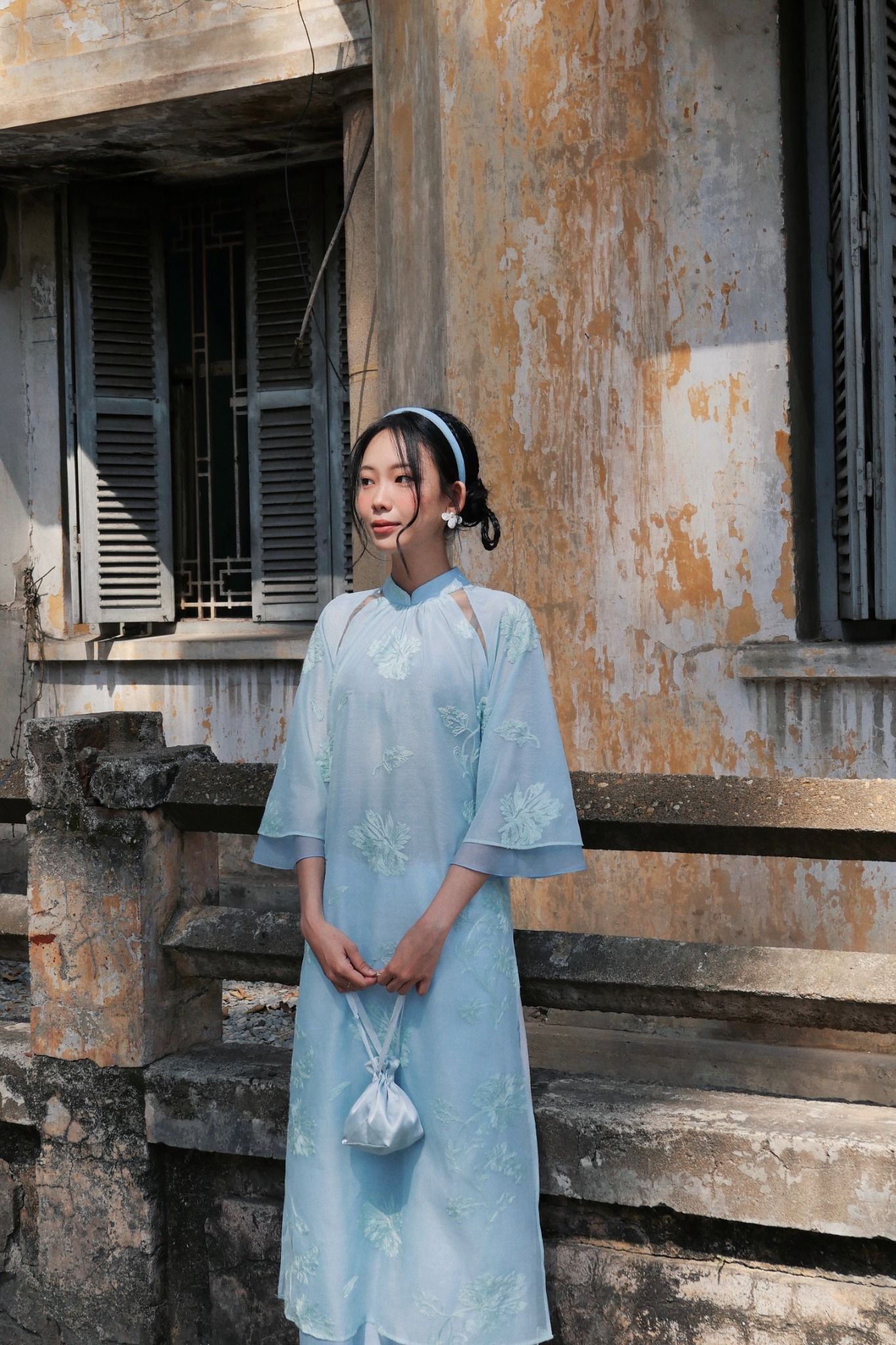 Áo Dài Giai Thi (Không kèm quần)