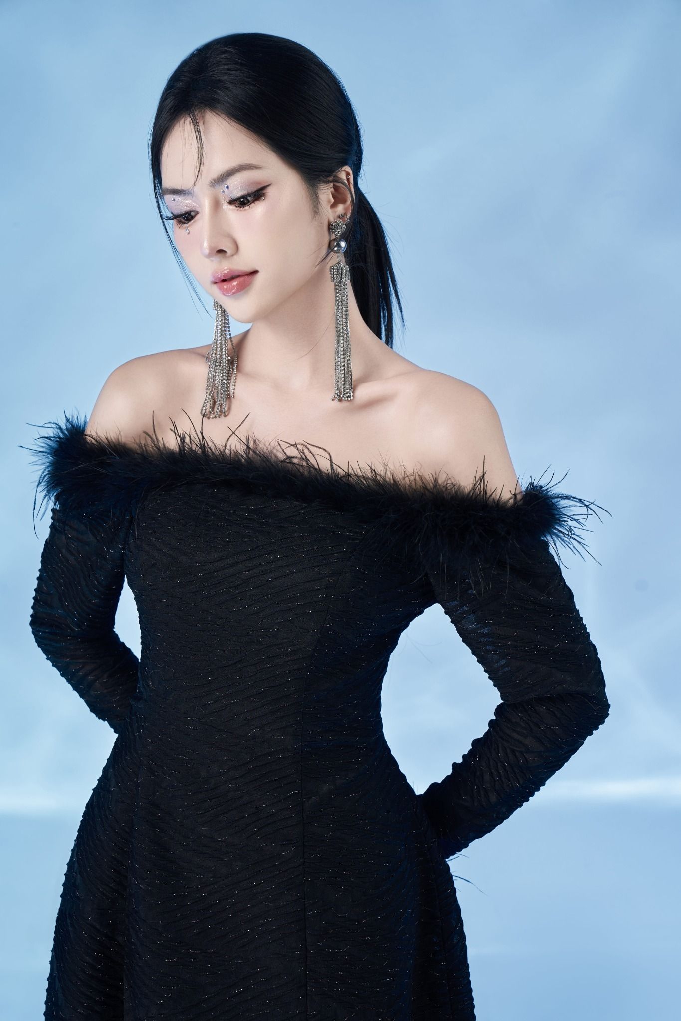 Kora Black Dress