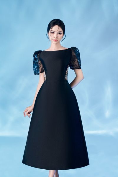  Calliope Black Dress 