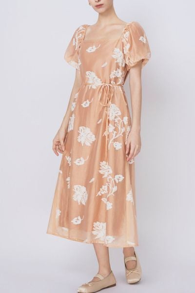  Lorella Fleur Dress in Orange 