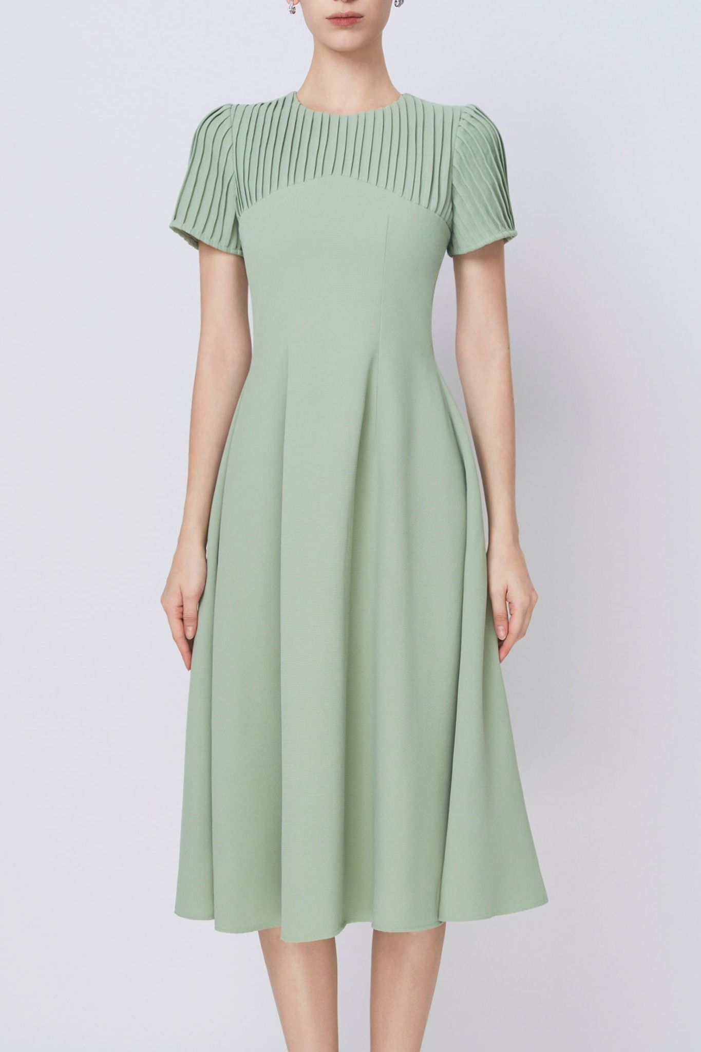 Cheney Dress in Green
