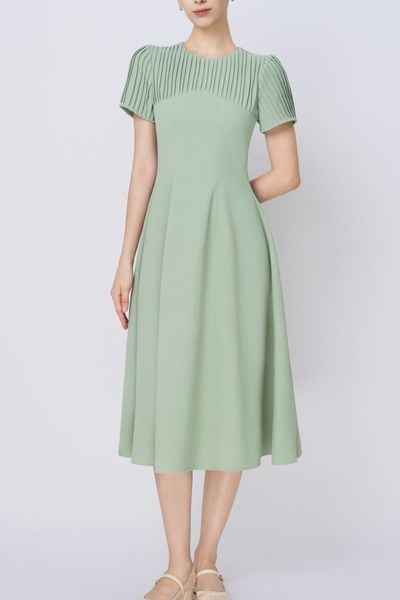  Cheney Dress in Green 