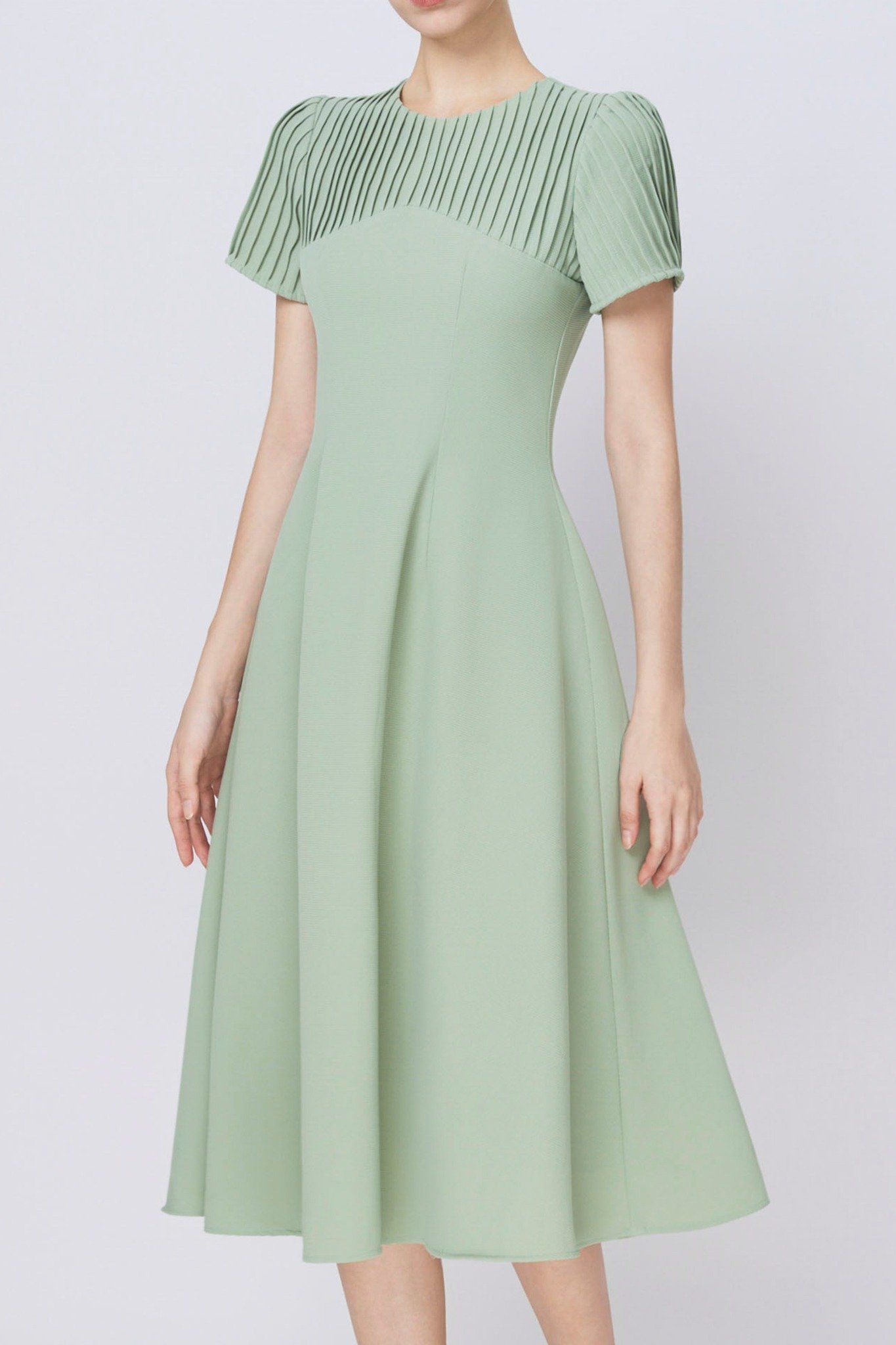 Cheney Dress in Green
