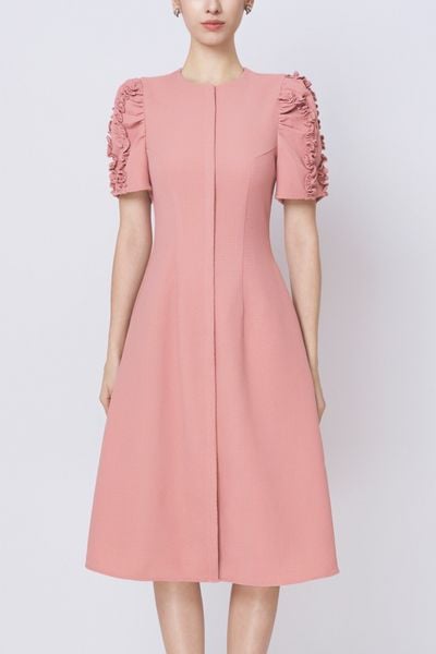  Calico Dress in Pink 