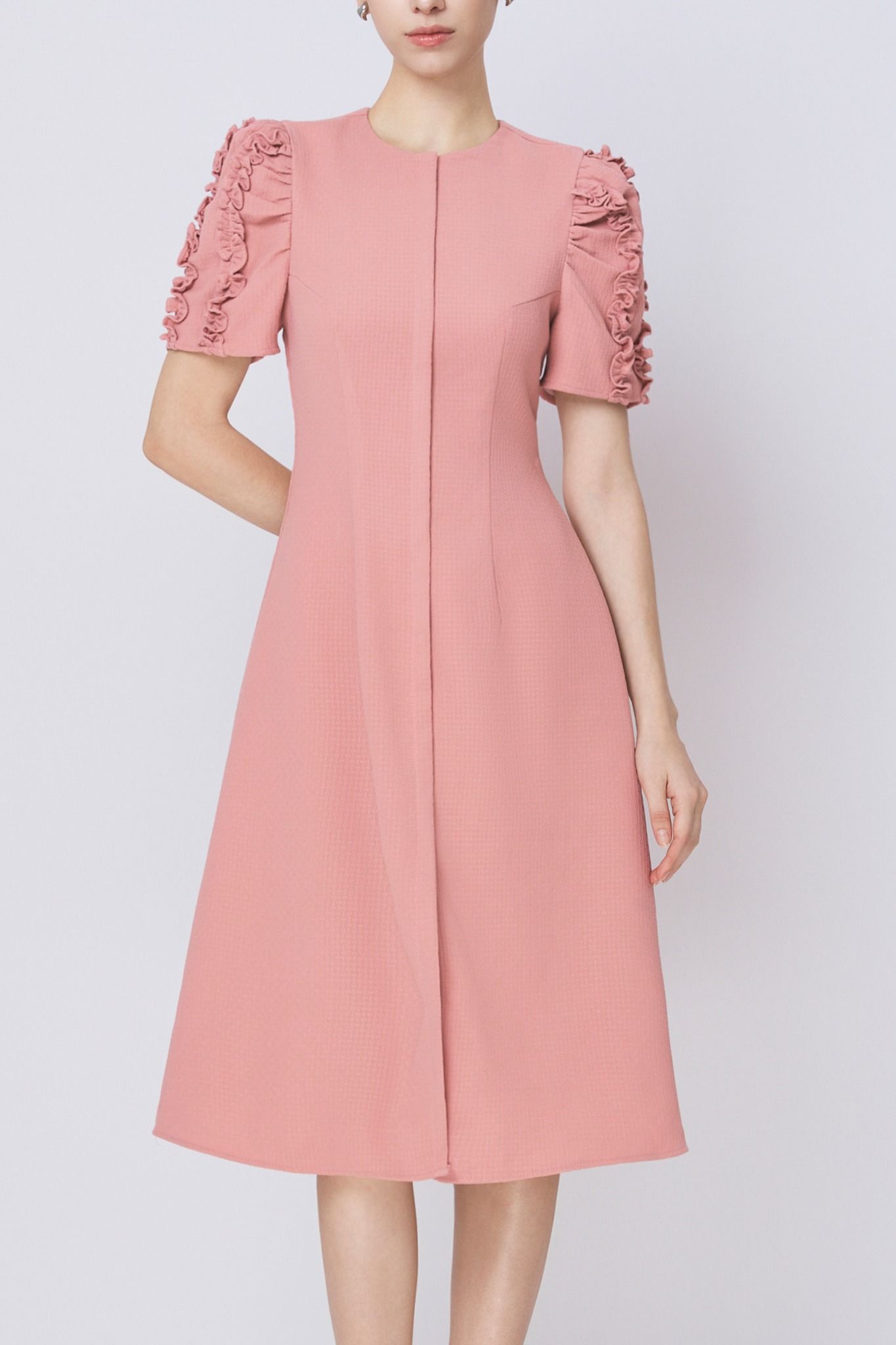 Calico Dress in Pink