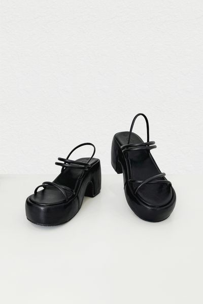  Myra Black Sandals 