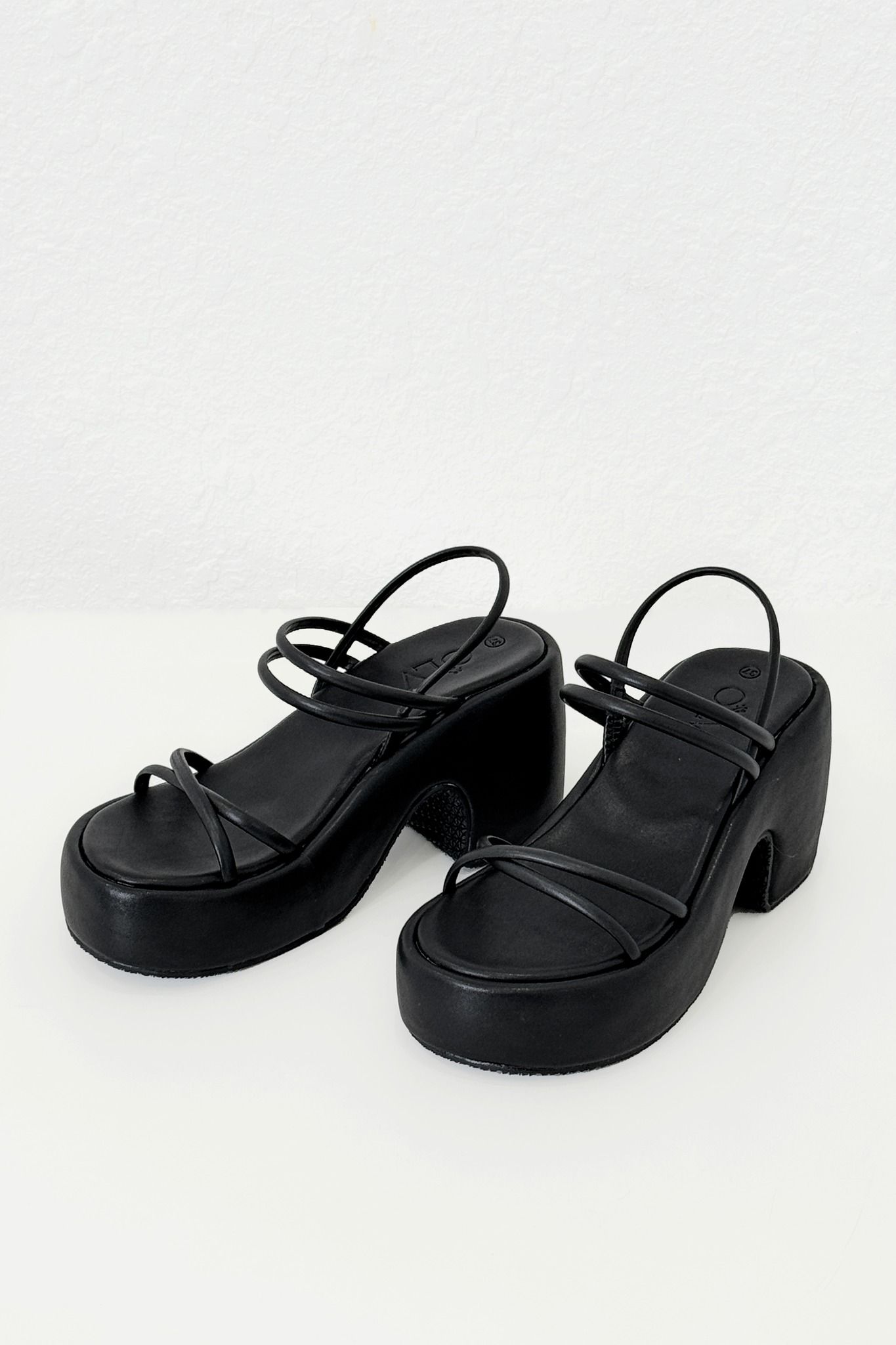 Myra Black Sandals