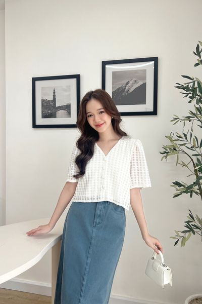  Áo Hebe Button Top (Online Only) 