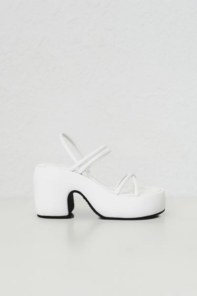  Myra White Sandals 