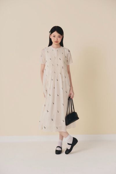  Bettina Maxi Dress in Cream 