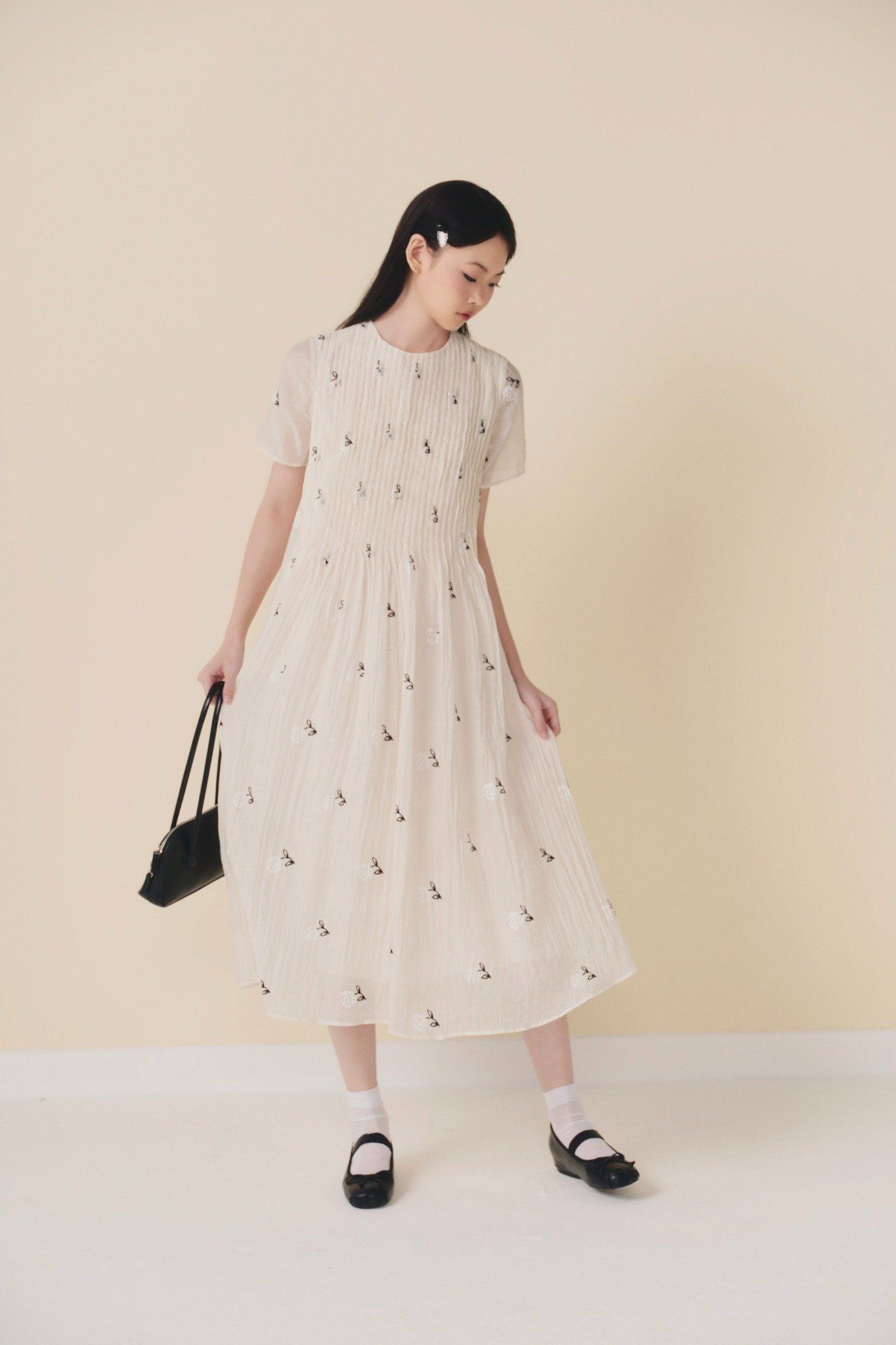 Bettina Maxi Dress in Cream