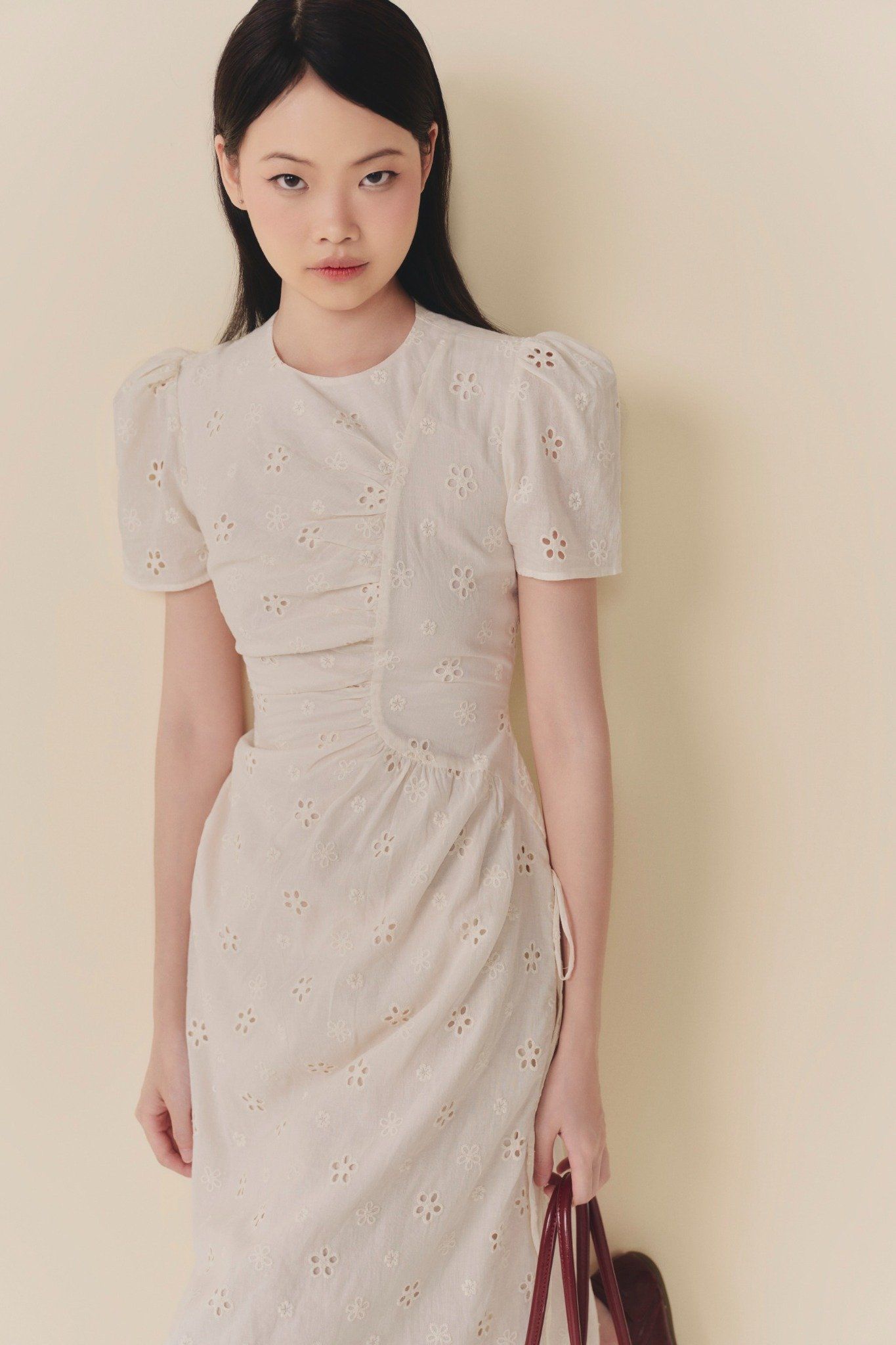 Seira Dress in Cream