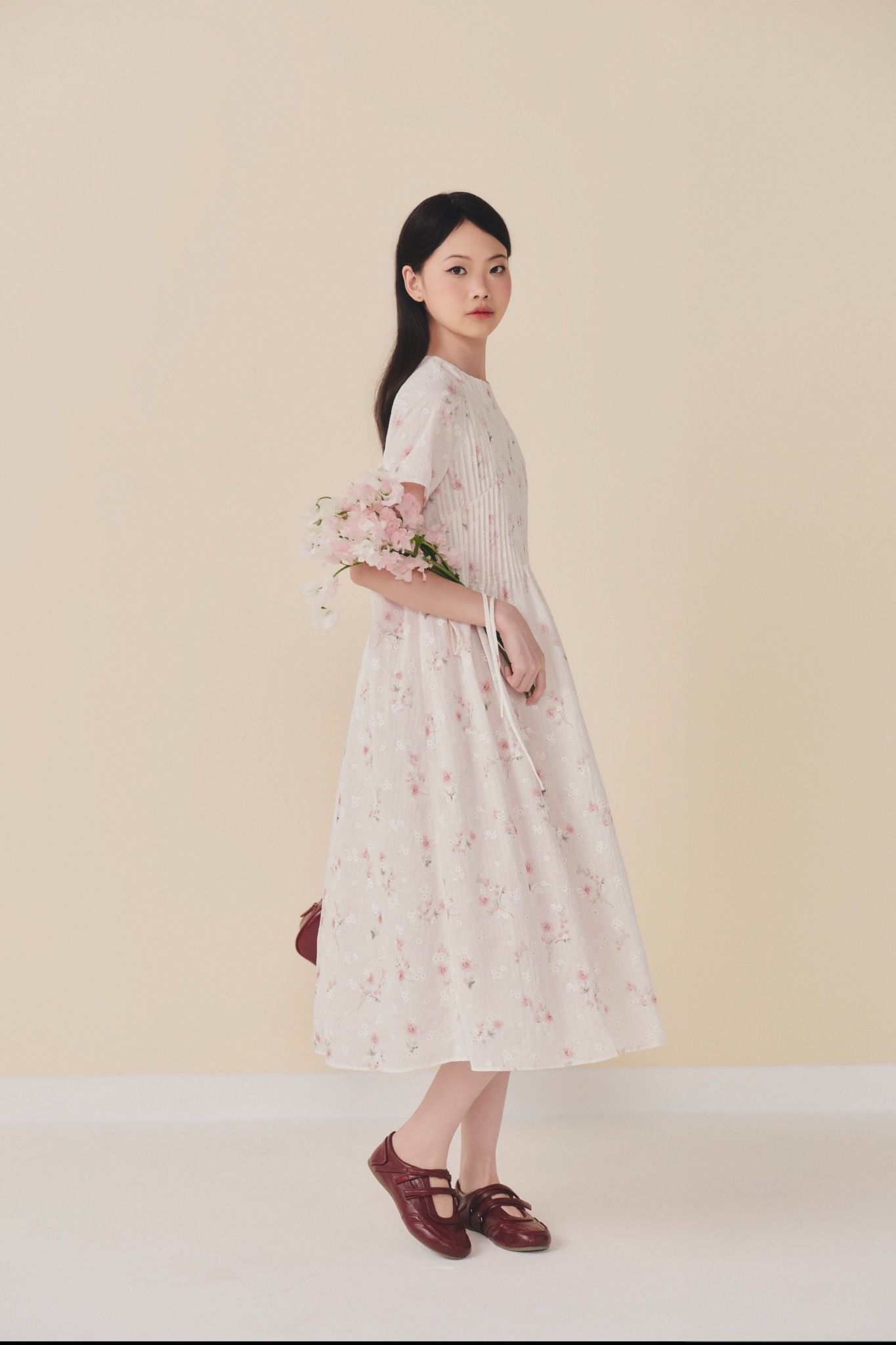 Bettina Maxi Dress in Pink