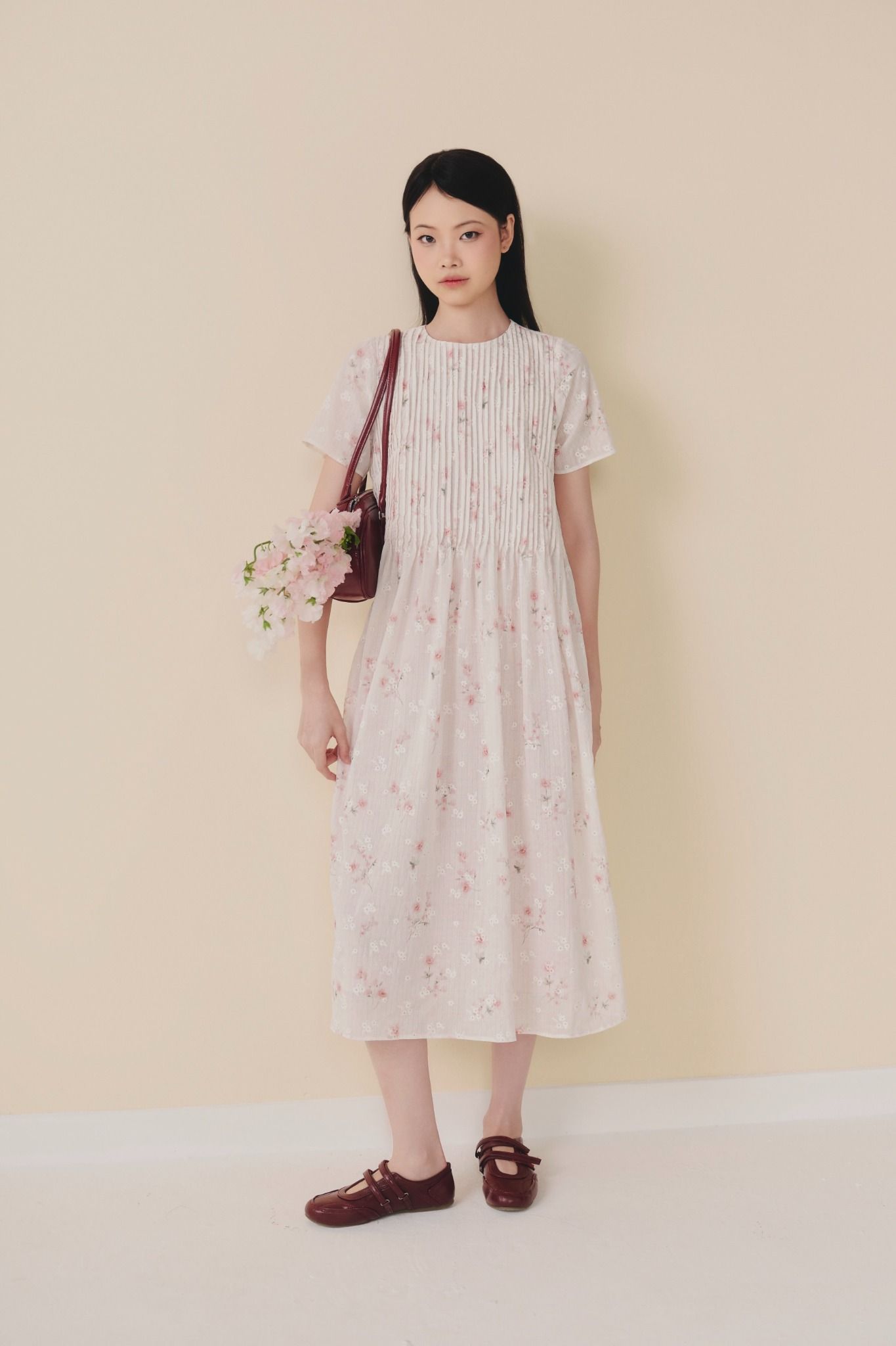 Bettina Maxi Dress in Pink