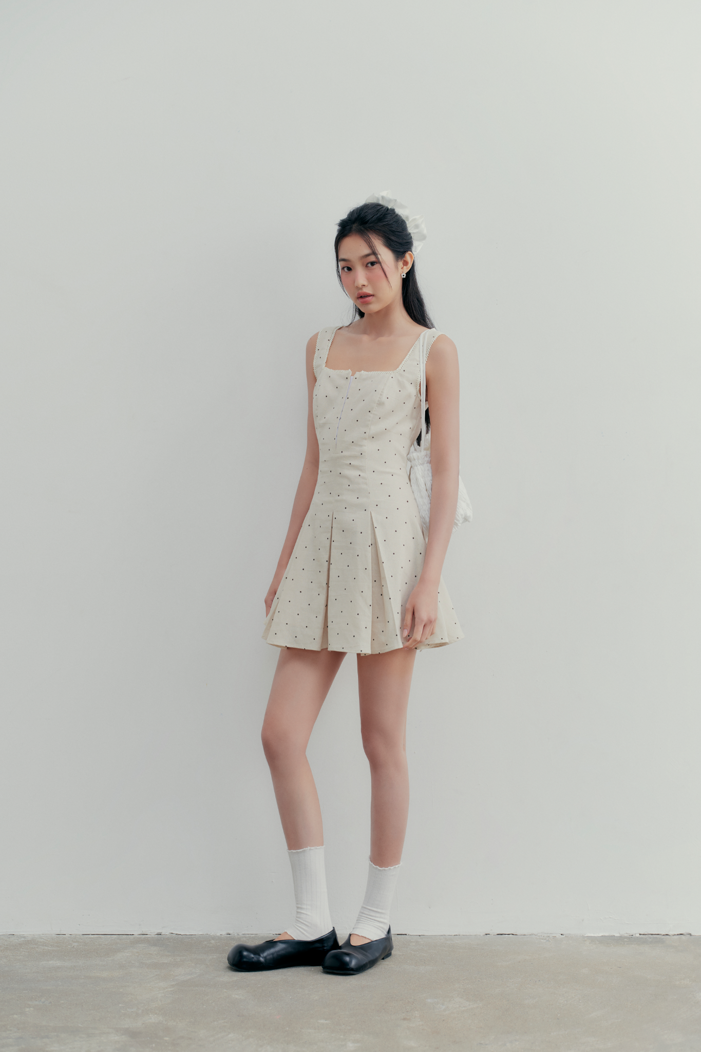 Kaveri Dress in Beige