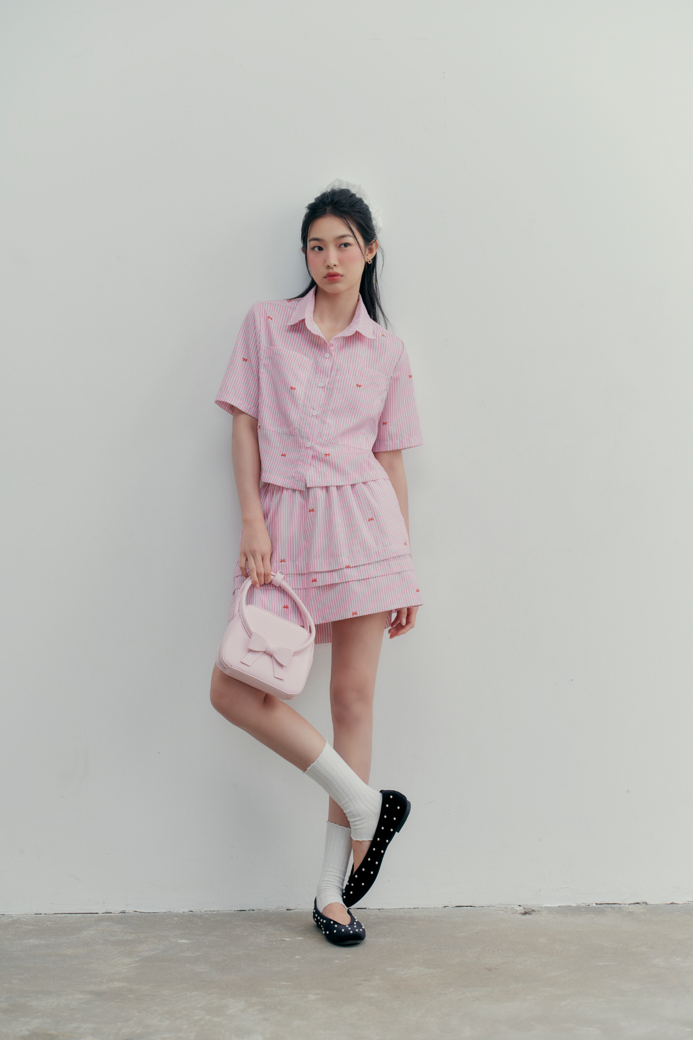 Runa Bowy Set in Pink