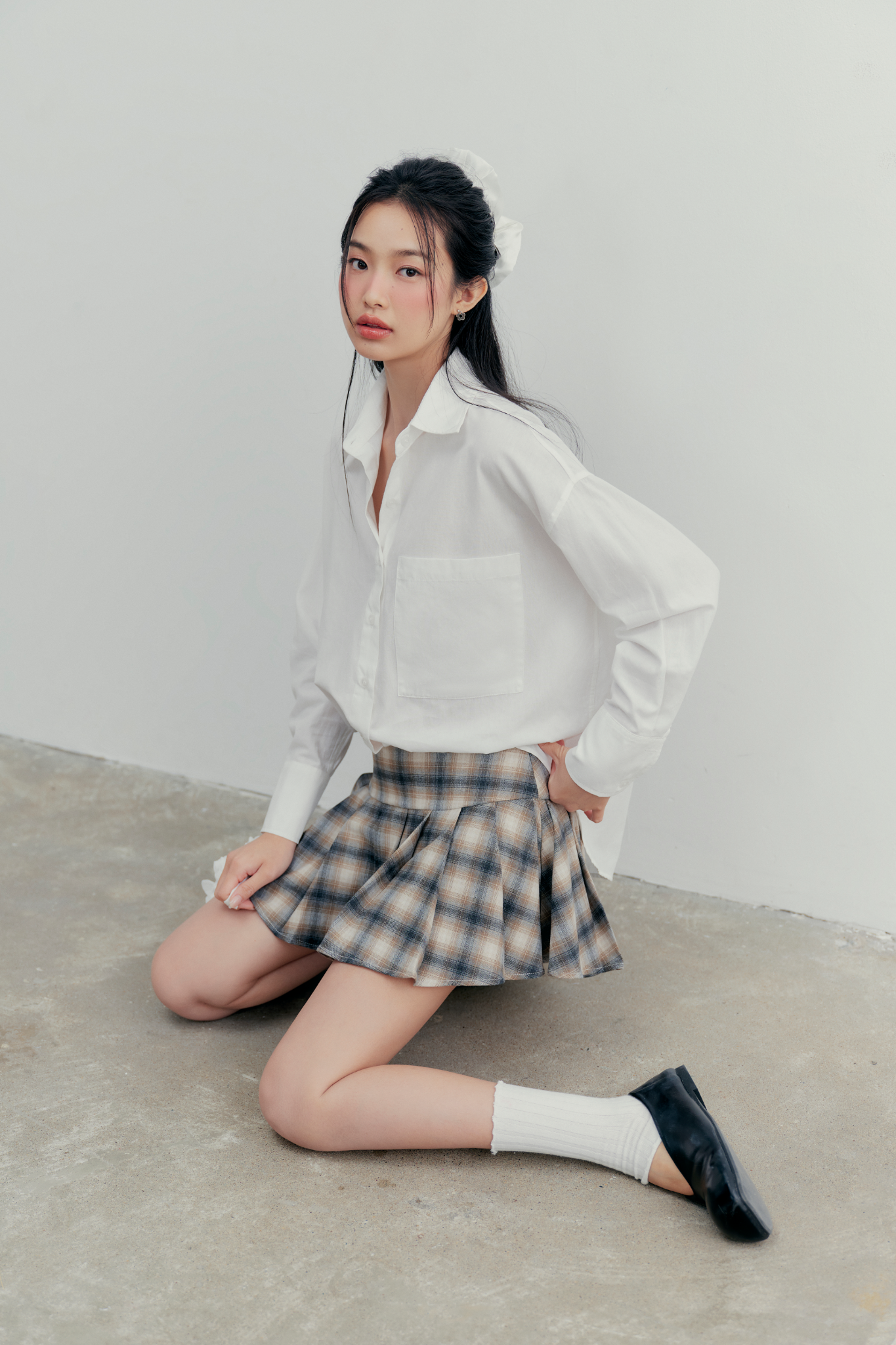 Chân váy Inez Striped Skirt