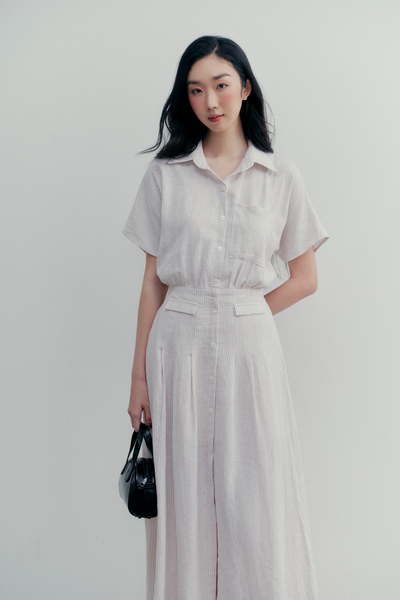  Stevie Gray Striped Dress 