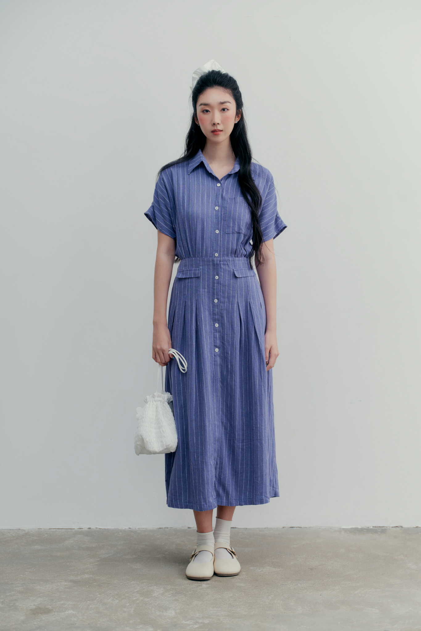 Stevie Dress in Navy (HCM Only)