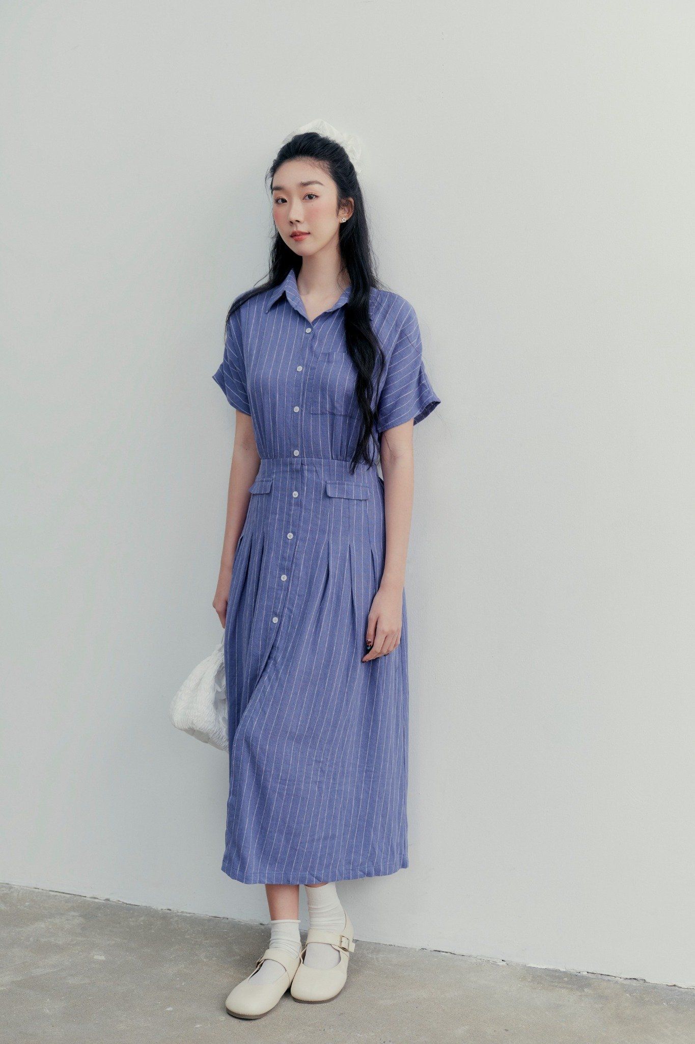 Stevie Dress in Navy (HCM Only)