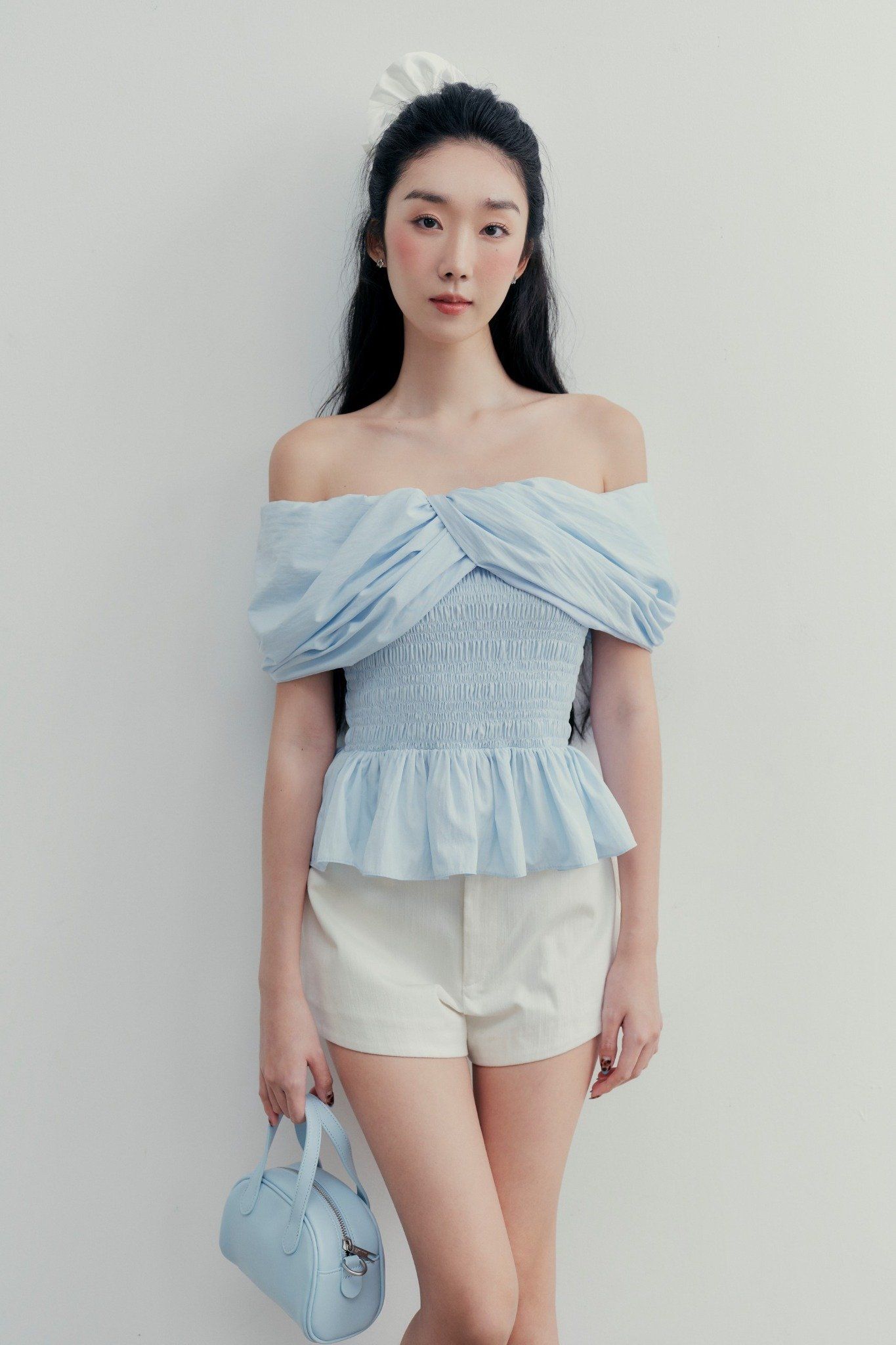 Áo Wimberly Top in Blue