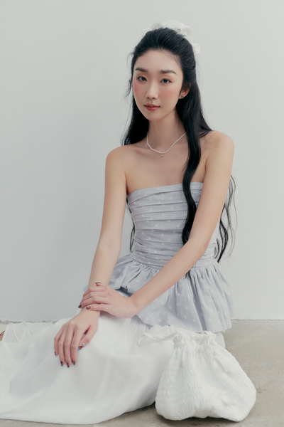  Áo Ellerby Top in Blue 