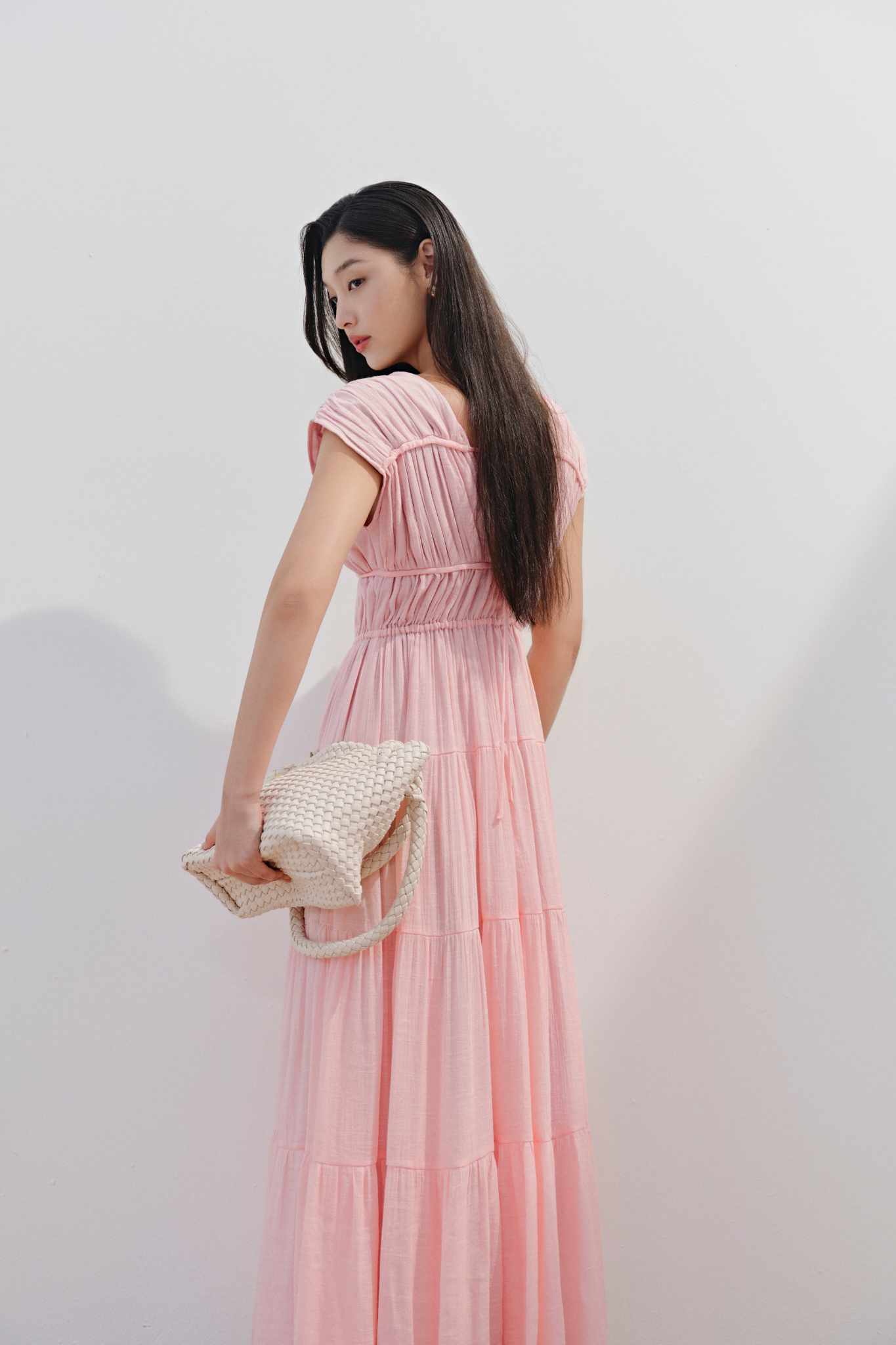 Rue Maxi Dress in Pink