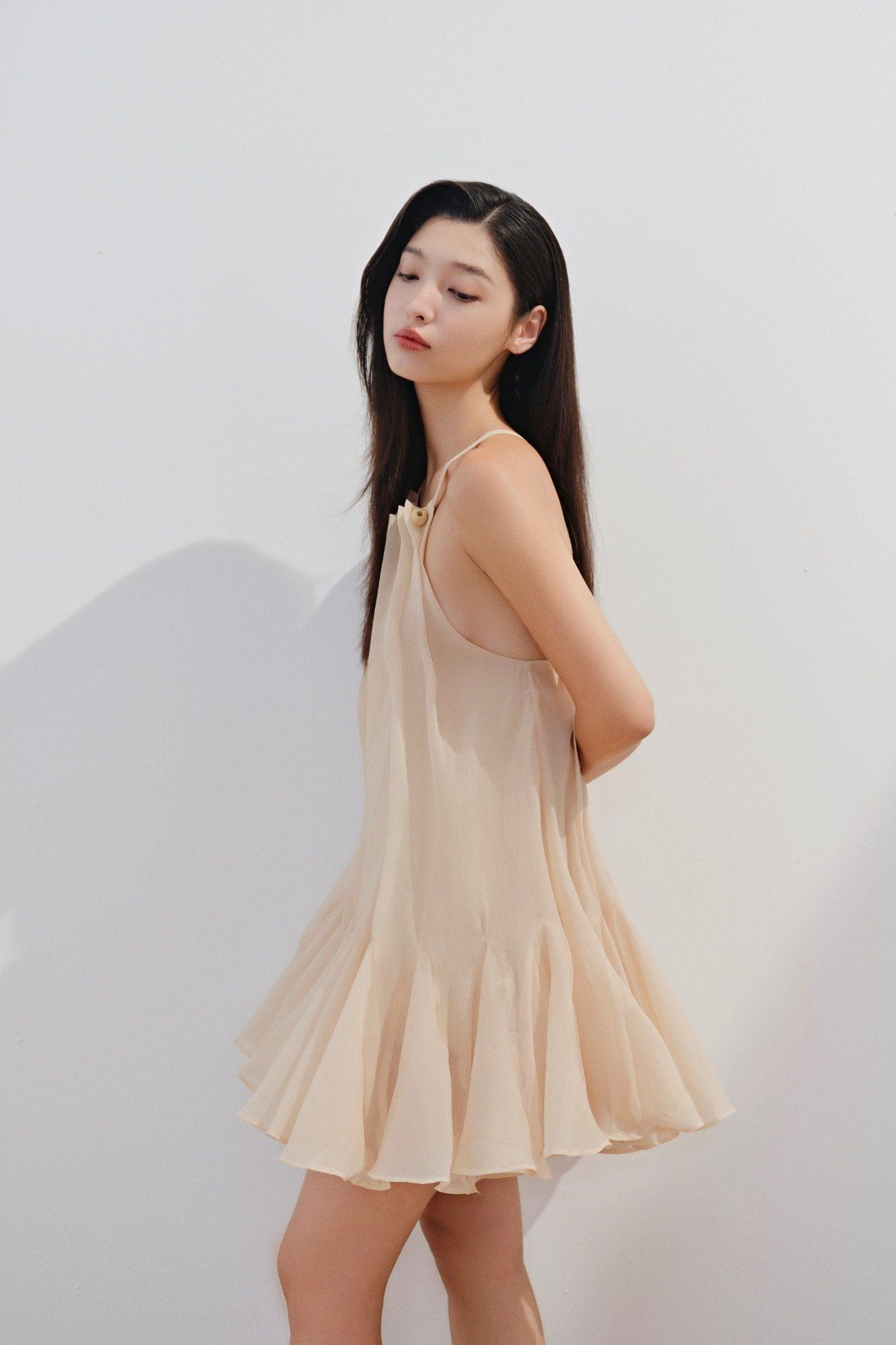 Farida Set in Beige