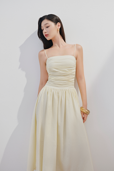  Julane Maxi Dress in Yellow 