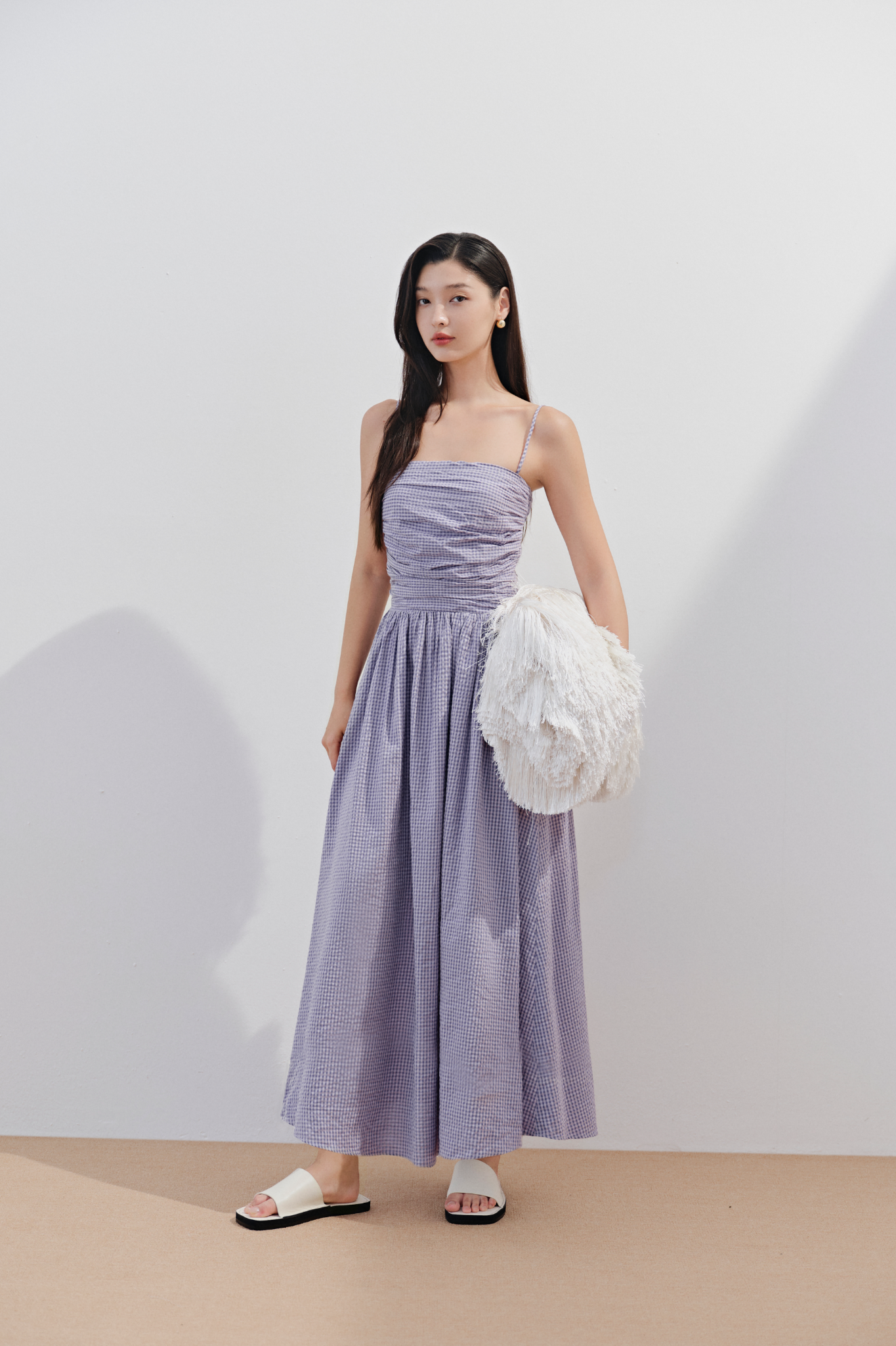 Julane Maxi Dress in Purple