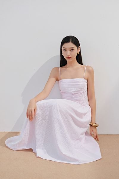  Julane Maxi Dress in Pink 